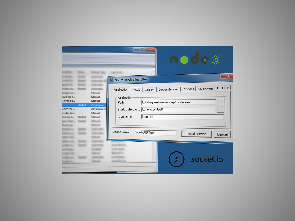 node-js-socket-io-windows-service-rundiz