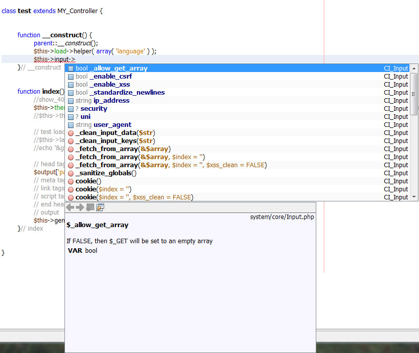 netbeans auto complete